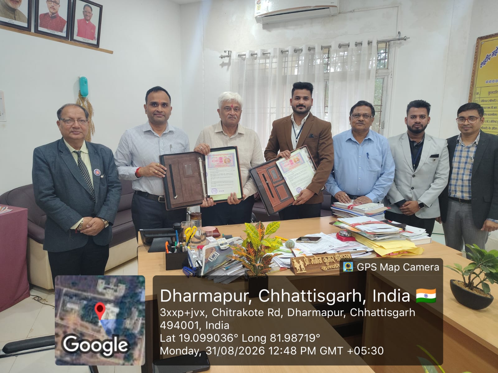 विवि और नंदी फाउंडेशन के बीच एमओयू 31 अगस्त 2026